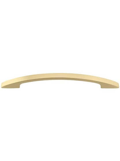 Oval Cabinet Pull - 6'' Center-to-Center in Satin Brass.